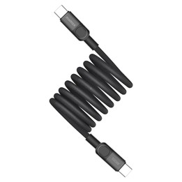 Momax Mag.Link Magnetic 100W USB-C / Type-C to USB-C / Type-C Data Cable, Length:2m(Black)