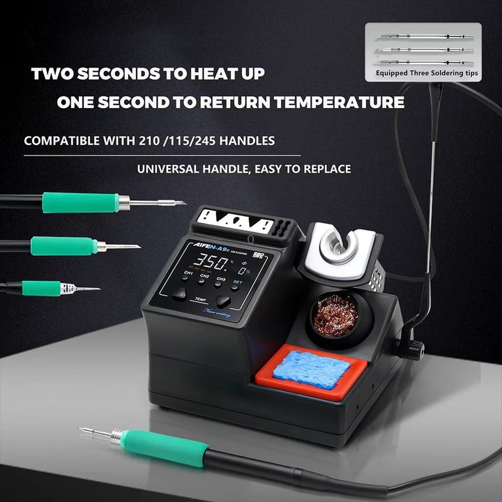 SUGON Aifen A9E Control Temperature Soldering Station, Plug:US Plug
