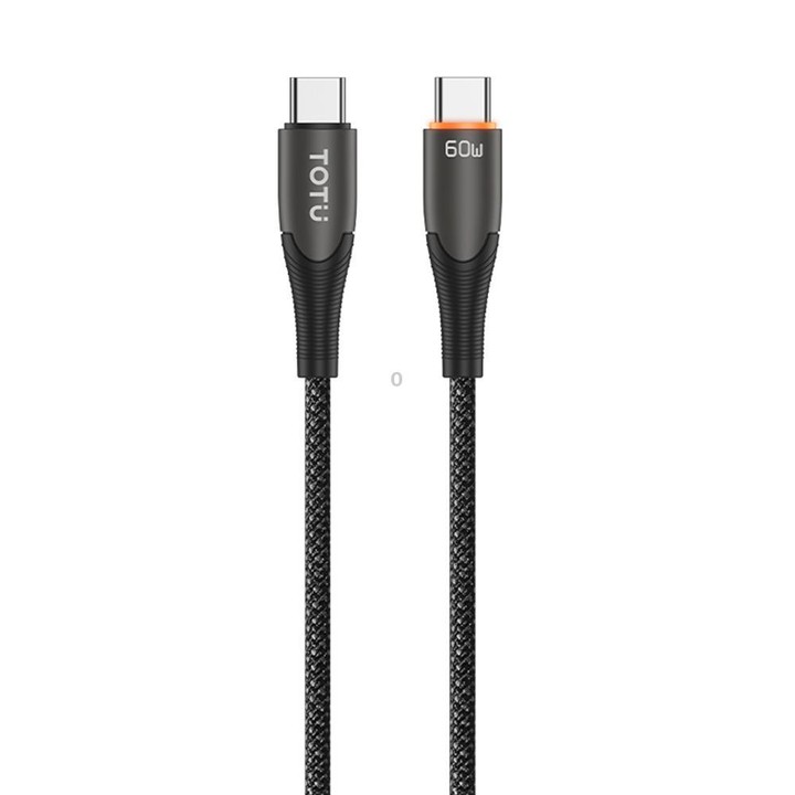 TOTU CB-17-CC 60W USB-C / Type-C to Type-C Smart Power-off Data Cable, Length:1.2m(Tarnish)