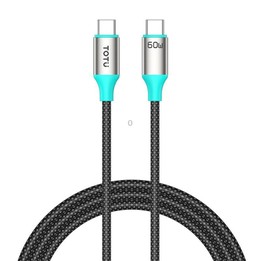 TOTU CB-21-CC 60W USB-C / Type-C to Type-C Aluminum Alloy Braided Data Cable, Length:1.2m(Star Color)