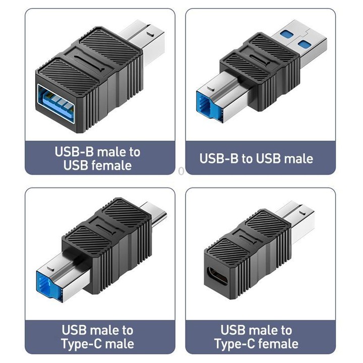 USB-B 3.0 Printer / Mobile Hard Drive / Computer Adapter, Model:USB-B Male to USB Male