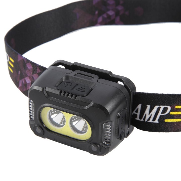 YY09 Outdoor Work Super Bright Sensor Headlight(Black)