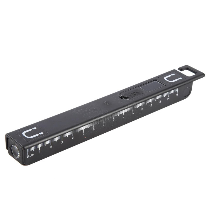 W09 Multifunctional Folding Pen Lamp LED Outdoor Work Flashlight(Black)