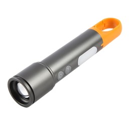 X723 Aluminum Alloy Outdoor White Laser Wick Zoom Waterproof Flashlight
