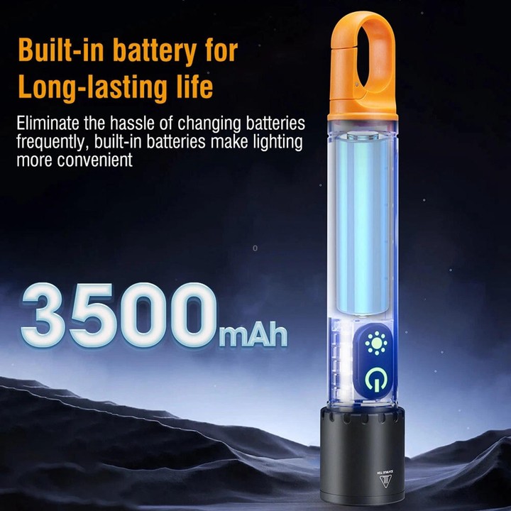 X725 Outdoor White Laser Wick Telescopic Zoom Waterproof Flashlight