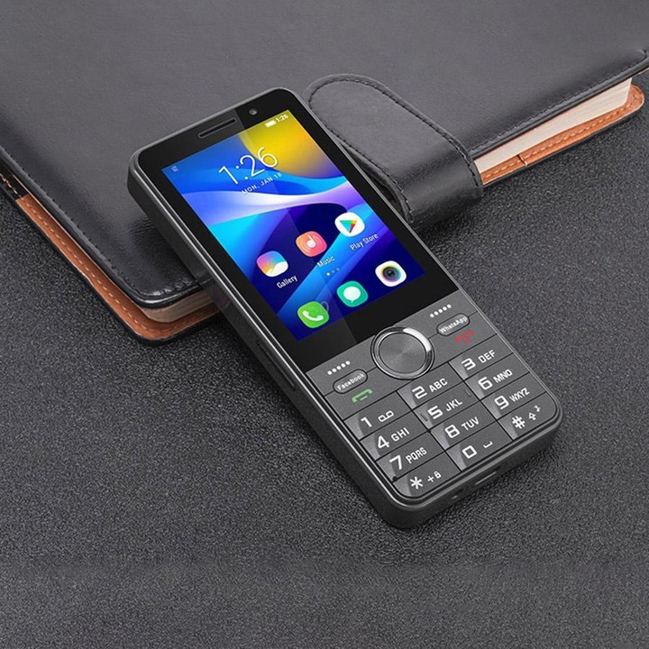 UNIWA XS24 Keypad Phone, 2GB+16GB, 3.5 inch Android 8.1 Mediatek MT6737M Quad Core, Flashlights, Network: 4G, Support Google Sto