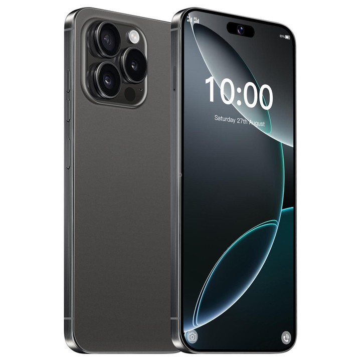 I16 Pro Max / VD1, 3GB+32GB, 6.8 inch Android 10 MTK6753 Octa Core, Network: 4G, Dual SIM, Plug:US Plug(Black)
