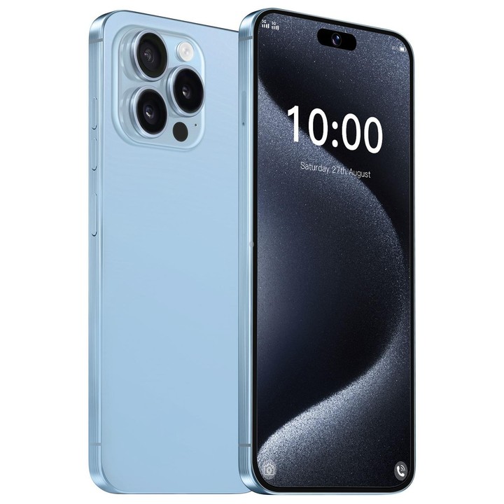 I16 Pro Max / VD1, 3GB+32GB, 6.8 inch Android 10 MTK6753 Octa Core, Network: 4G, Dual SIM, Plug:US Plug(Sky Blue)