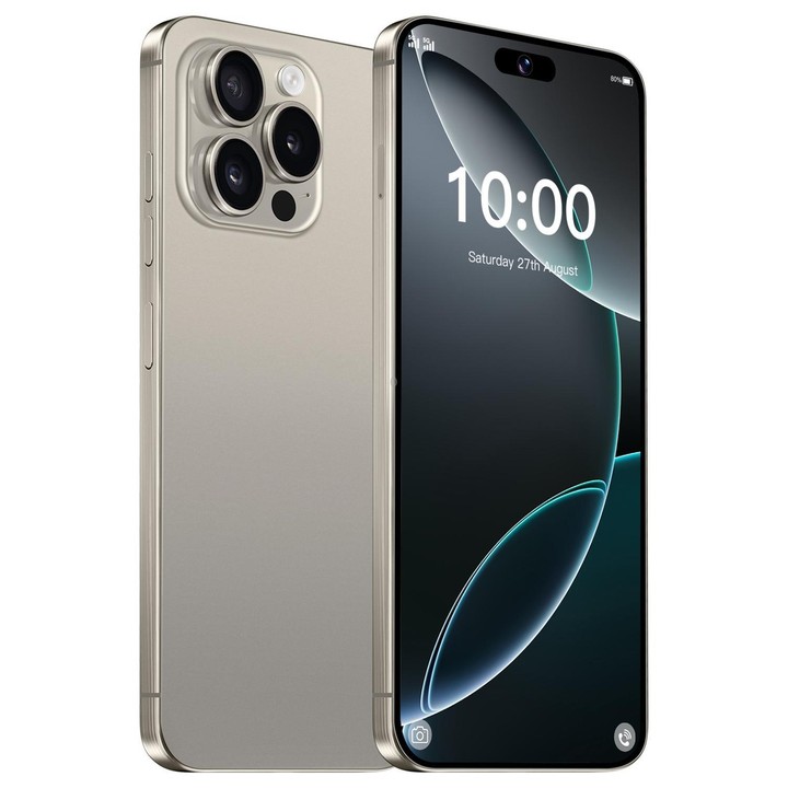 I16 Pro Max / VD1, 3GB+32GB, 6.8 inch Android 10 MTK6753 Octa Core, Network: 4G, Dual SIM, Plug:AU Plug(Grey)