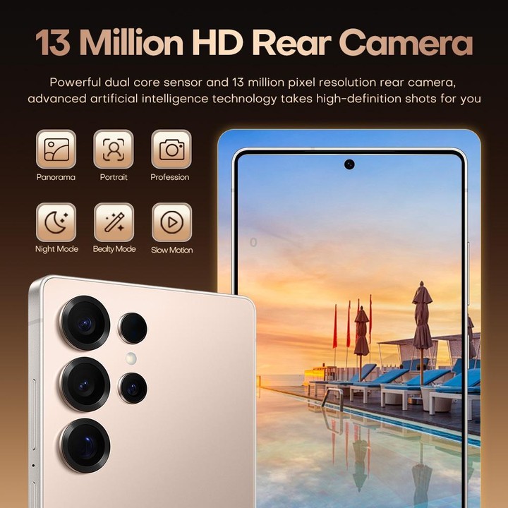 S25 Ultra / B9, 2GB+16GB, 6.75 inch Android 8.1 MTK6739 Quad Core, Network: 4G, Dual SIM, Plug:EU Plug(Titanium Silver Blue)