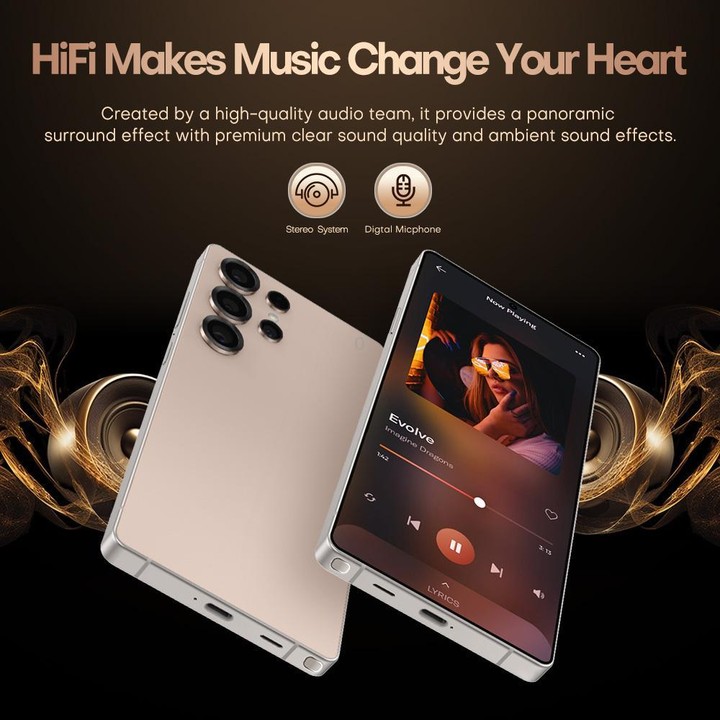 S25 Ultra / B9, 2GB+16GB, 6.75 inch Android 8.1 MTK6739 Quad Core, Network: 4G, Dual SIM, Plug:AU Plug(Titanium Black)