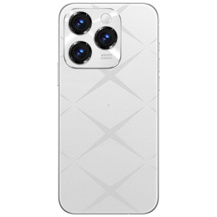 A16 Pro Max / PDA89-B, 4GB+64GB, 6.58 inch Android 10 MTK6739 Quad Core, Network: 4G, OTG, Dual SIM, Plug:EU Plug(White)