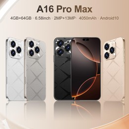 A16 Pro Max / PDA89-B, 4GB+64GB, 6.58 inch Android 10 MTK6739 Quad Core, Network: 4G, OTG, Dual SIM, Plug:EU Plug(White)