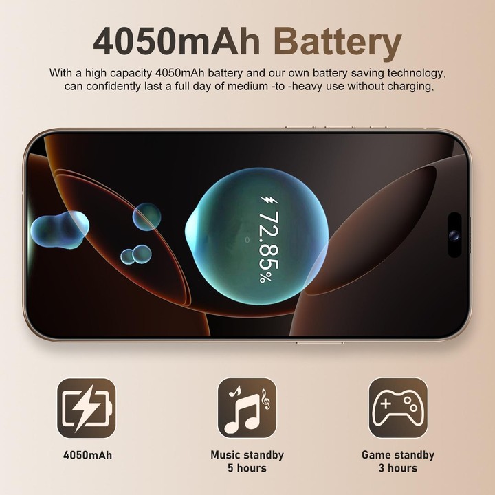 A16 Pro Max / PDA89-B, 4GB+64GB, 6.58 inch Android 10 MTK6739 Quad Core, Network: 4G, OTG, Dual SIM, Plug:EU Plug(Grey)