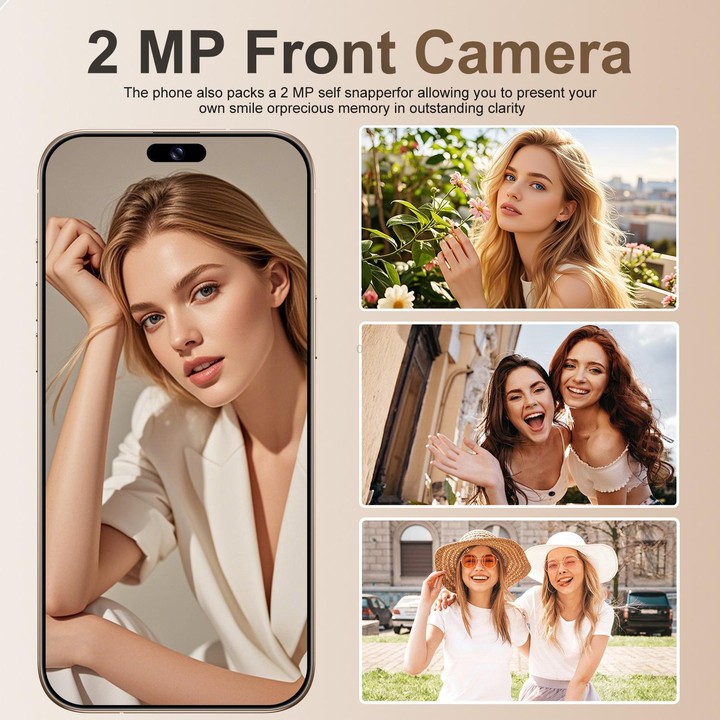 A16 Pro Max / PDA89-B, 4GB+64GB, 6.58 inch Android 10 MTK6739 Quad Core, Network: 4G, OTG, Dual SIM, Plug:UK Plug(White)