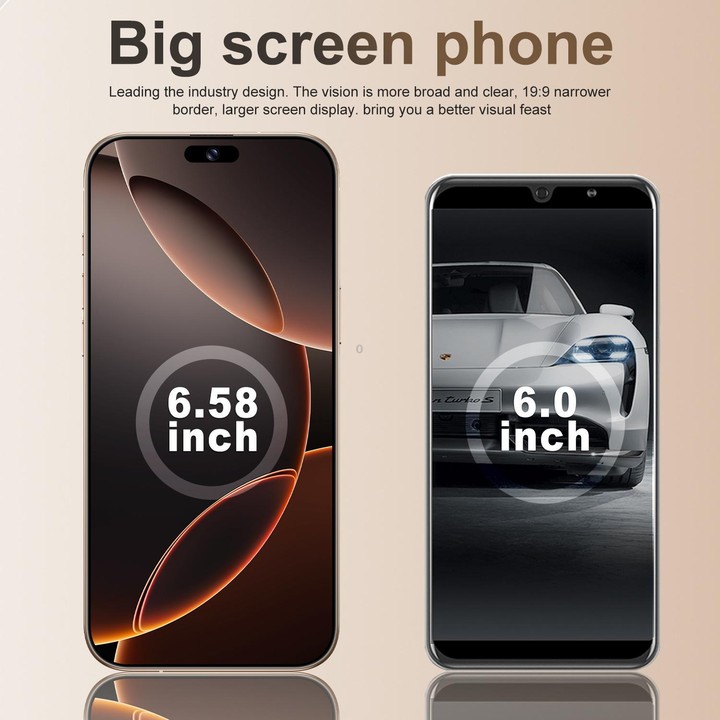 A16 Pro Max / PDA89-B, 4GB+64GB, 6.58 inch Android 10 MTK6739 Quad Core, Network: 4G, OTG, Dual SIM, Plug:UK Plug(Grey)