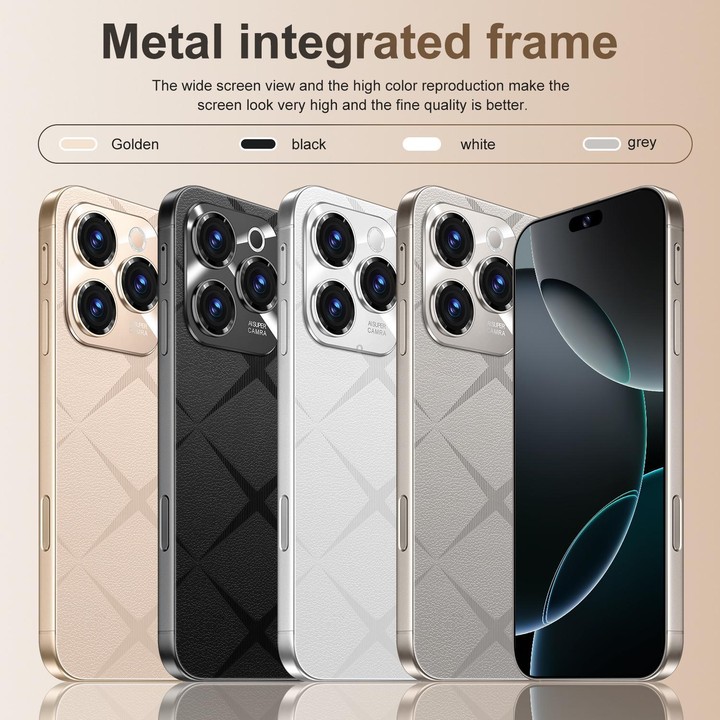 A16 Pro Max / PDA89-B, 4GB+64GB, 6.58 inch Android 10 MTK6739 Quad Core, Network: 4G, OTG, Dual SIM, Plug:AU Plug(Grey)