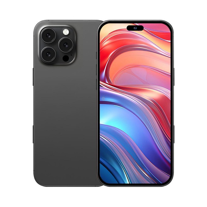 I16 Pro Max / PDQ6, 4GB+64GB, 6.58 inch Android 10 MTK6739 Quad Core, Network: 4G, Dual SIM, Plug:US Plug(Black)
