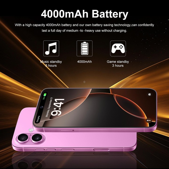 I16 Plus / RAi5, 3GB+64GB, 6.56 inch Android 10 MTK6739 Quad Core, Network: 4G, Dual SIM, Plug:EU Plug(Black)