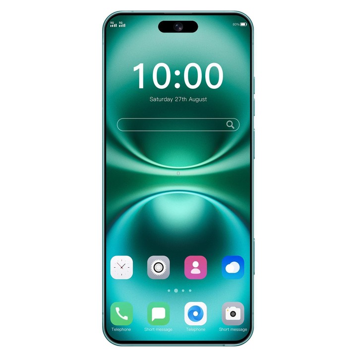I16 Plus / RAi5, 3GB+64GB, 6.56 inch Android 10 MTK6739 Quad Core, Network: 4G, Dual SIM, Plug:EU Plug(Green)
