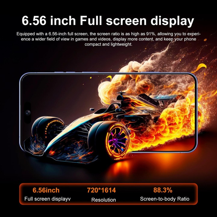 I16 Plus / RAi5, 3GB+64GB, 6.56 inch Android 10 MTK6739 Quad Core, Network: 4G, Dual SIM, Plug:UK Plug(White)