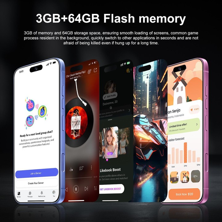 I16 Plus / RAi5, 3GB+64GB, 6.56 inch Android 10 MTK6739 Quad Core, Network: 4G, Dual SIM, Plug:UK Plug(Black)