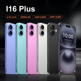 I16 Plus / RAi5, 3GB+64GB, 6.56 inch Android 10 MTK6739 Quad Core, Network: 4G, Dual SIM, Plug:AU Plug(Black)