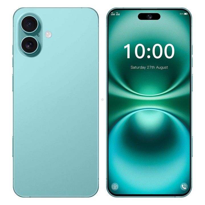 I16 Plus / RAi5, 3GB+64GB, 6.56 inch Android 10 MTK6739 Quad Core, Network: 4G, Dual SIM, Plug:AU Plug(Green)
