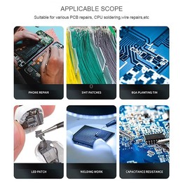 120m Circuit Board BGA Soldering Conductor Wire, Model:Non Insulation Type 0.01mm