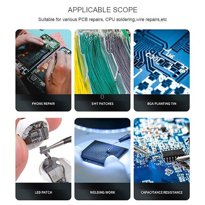 120m Circuit Board BGA Soldering Conductor Wire, Model:Non Insulation Type 0.01mm