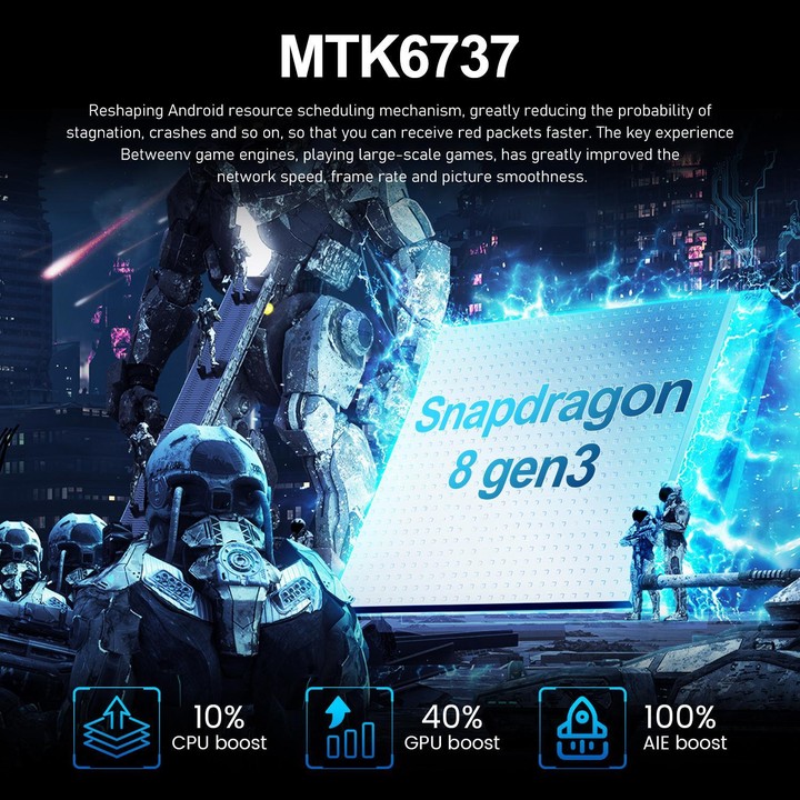 I16 Pro Max / ZPT93, 2GB+16GB, 6.26 inch Android 8.1 MTK6737 Quad Core, Network: 4G, Dual SIM, Plug:EU Plug(White)
