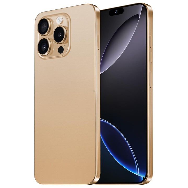 I16 Pro Max / ZPT93, 2GB+16GB, 6.26 inch Android 8.1 MTK6737 Quad Core, Network: 4G, Dual SIM, Plug:EU Plug(Gold)