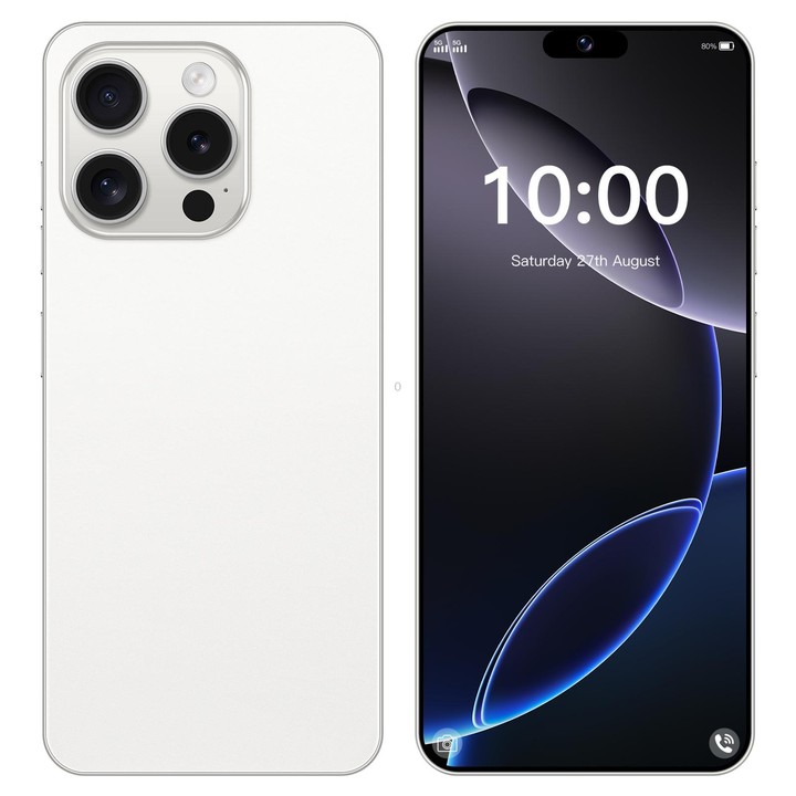 I16 Pro Max / ZPT93, 2GB+16GB, 6.26 inch Android 8.1 MTK6737 Quad Core, Network: 4G, Dual SIM, Plug:UK Plug(White)