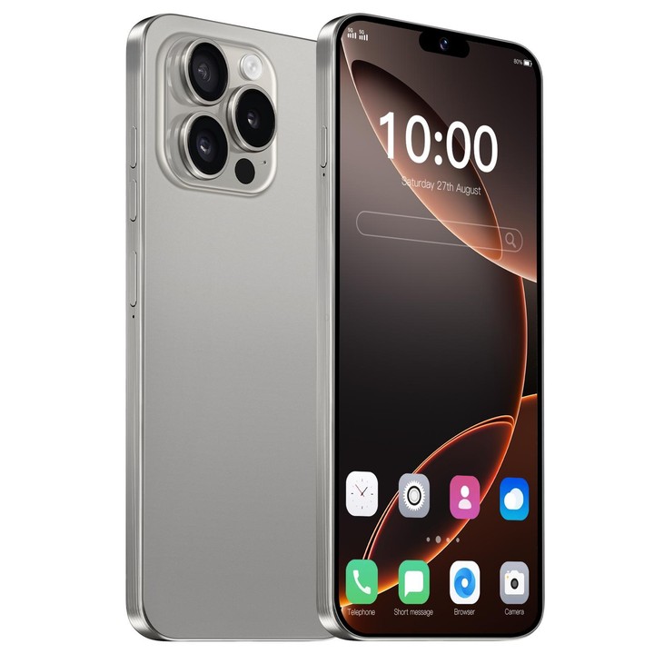 I16 Pro Max / ZPT93, 2GB+16GB, 6.26 inch Android 8.1 MTK6737 Quad Core, Network: 4G, Dual SIM, Plug:UK Plug(Grey)