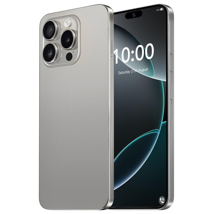I16 Pro Max / ZPT93, 2GB+16GB, 6.26 inch Android 8.1 MTK6737 Quad Core, Network: 4G, Dual SIM, Plug:AU Plug(Grey)