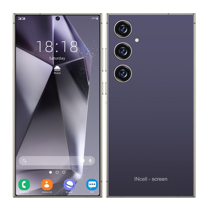 C24 Pro / S3-3, 3GB+64GB, 6.56 inch Android 10 MTK6739 Quad Core, Network: 4G, Dual SIM, Plug:UK Plug(Purple)