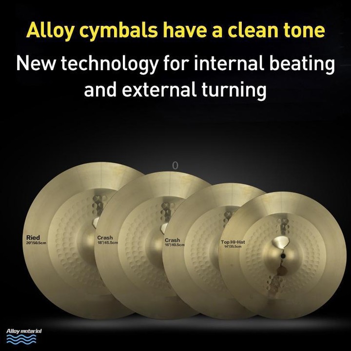 Asanasi 5 in 1 Drum Cymbal Set