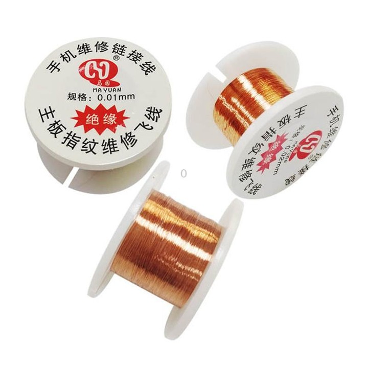 Insulation Circuit Board BGA Soldering Conductor Wire, Model:0.01mm