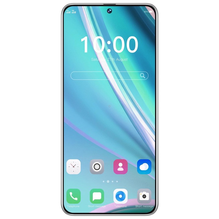 M7 Pro / ZKU289, 2GB+16GB, 6.56 inch Android 8.1 MTK6580A Quad Core, Network: 3G, Dual SIM, Plug:EU Plug(Silver)