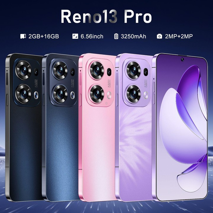 Reno13 Pro / ZKU290, 2GB+16GB, 6.56 inch Android 8.1 MTK6580A Quad Core, Network: 3G, Dual SIM, Plug:US Plug(Blue)