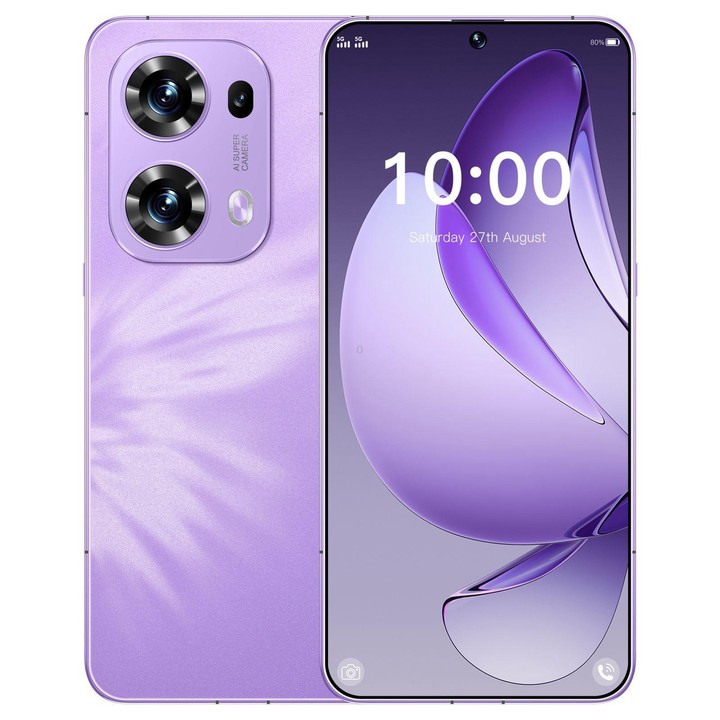 Reno13 Pro / ZKU290, 2GB+16GB, 6.56 inch Android 8.1 MTK6580A Quad Core, Network: 3G, Dual SIM, Plug:AU Plug(Purple)