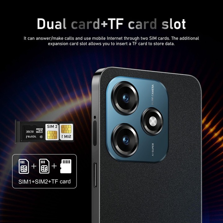 Note 14 / ZKU291, 2GB+16GB, 6.56 inch Android 8.1 MTK6580A Quad Core, Network: 3G, Dual SIM, Plug:EU Plug(Black)