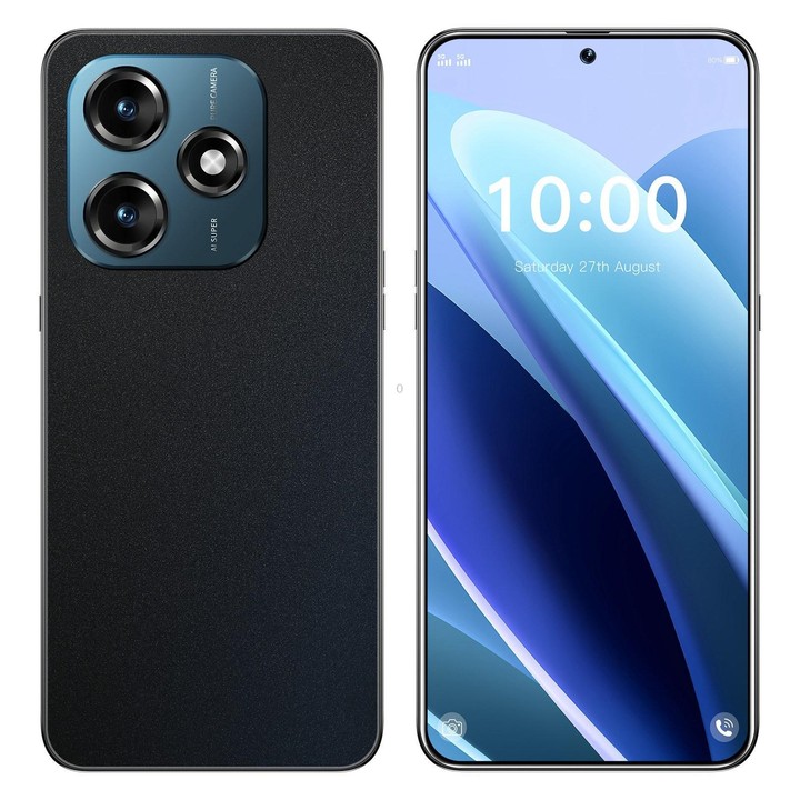 Note 14 / ZKU291, 2GB+16GB, 6.56 inch Android 8.1 MTK6580A Quad Core, Network: 3G, Dual SIM, Plug:US Plug(Black)
