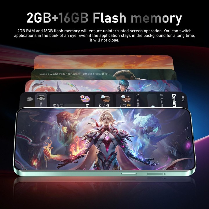 Note 14 / ZKU291, 2GB+16GB, 6.56 inch Android 8.1 MTK6580A Quad Core, Network: 3G, Dual SIM, Plug:US Plug(White)