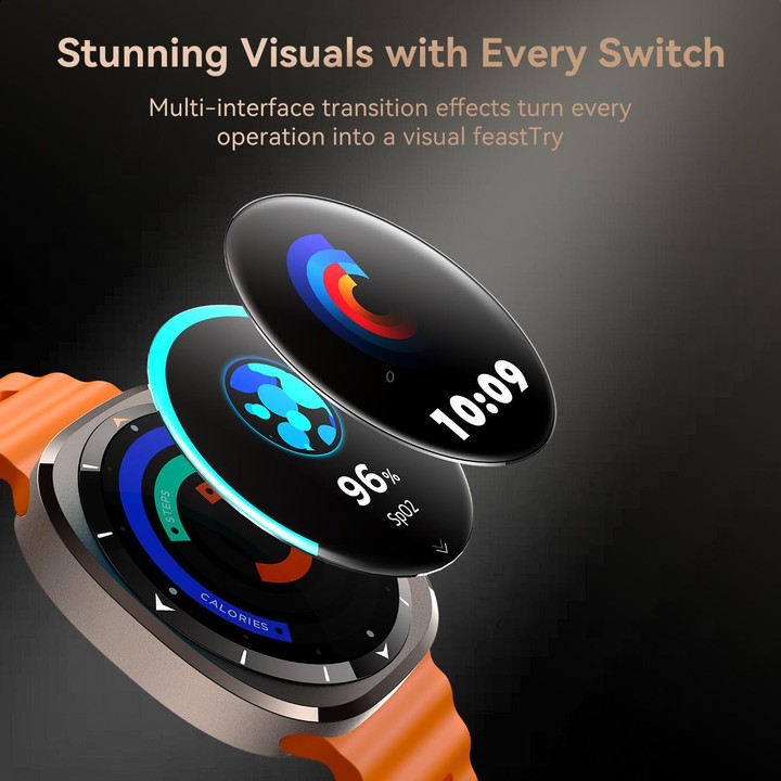 JOYROOM Venture Series JR-FV2 Smart Watch, Support Bluetooth Call / Sleep / Blood Oxygen / Heart Rate / Blood Pressure Health Mo