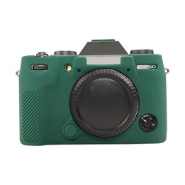 For FUJIFILM X-T50 Glossy Soft Silicone Protective Case(Green)