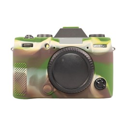 For FUJIFILM X-T50 Glossy Soft Silicone Protective Case(Camouflage)