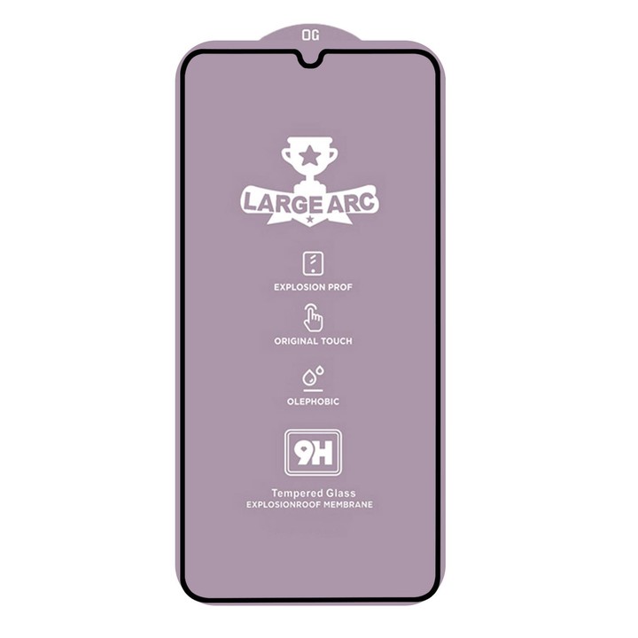 For Samsung Galaxy F23 9H 0.4mm High Aluminum Large Arc Tempered Glass Film