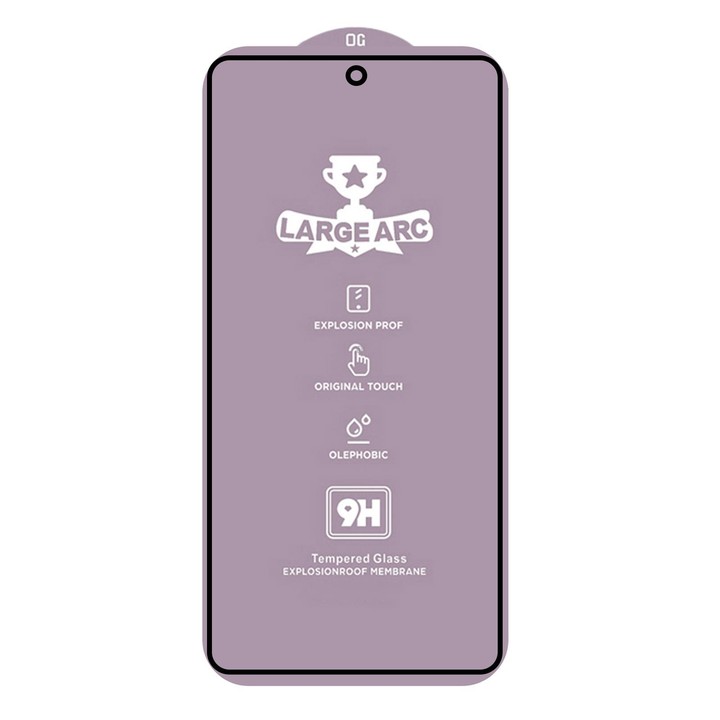 For Samsung Galaxy M55s 5G 25pcs 9H 0.4mm High Aluminum Large Arc Tempered Glass Film