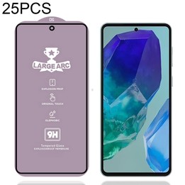 For Samsung Galaxy M55s 5G 25pcs 9H 0.4mm High Aluminum Large Arc Tempered Glass Film
